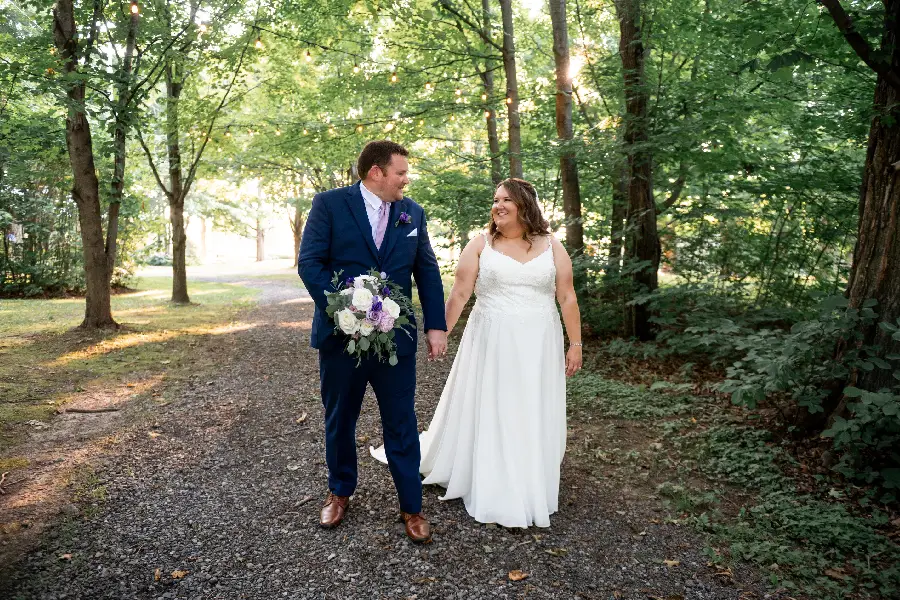 Sarah and Martin at their wedding